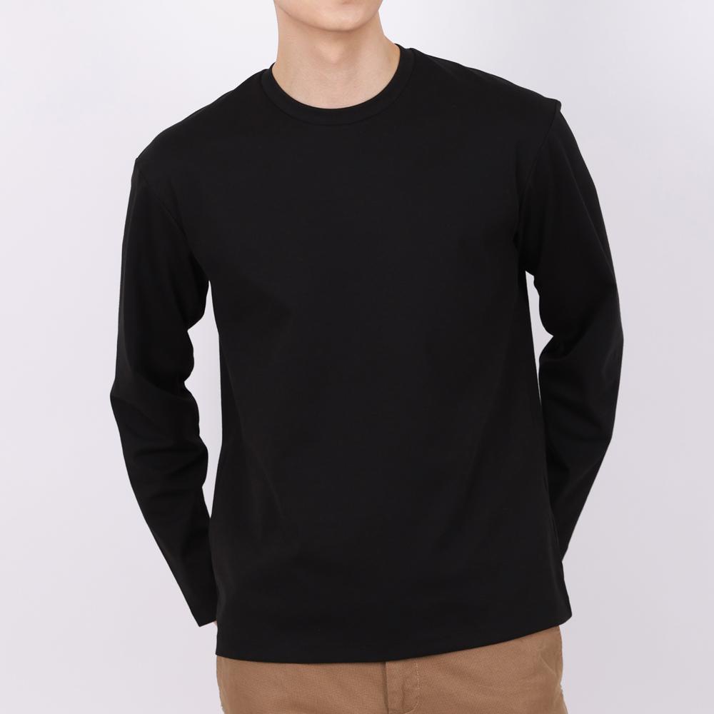 IKALOOK Cool Round Semi-Overfit Long Sleeve T-Shirt Tee170