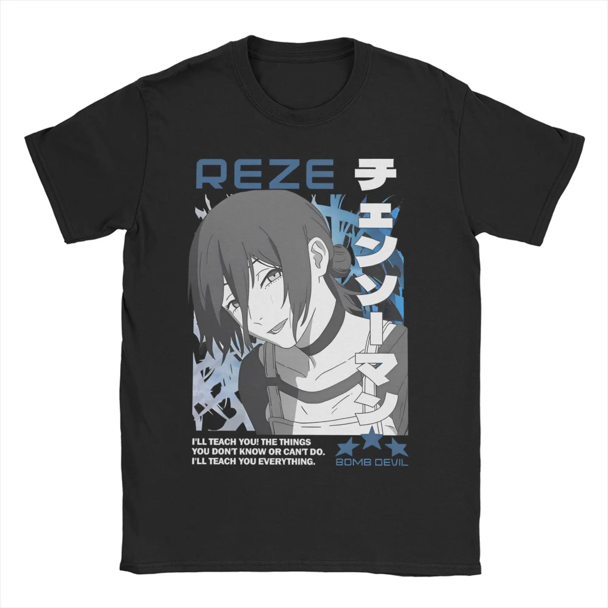

Chainsaw Man Makima Graphic Print Cotton T Shirts for Men Women 2025 Summer Anime Streetwear Short Sleeve Tees Casual Tshirt S