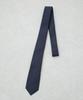 [Nano Universe] Kyoto Nishijin Washable Herringbone Solid Tie for Men F 103 Bordeaux 668-6142201