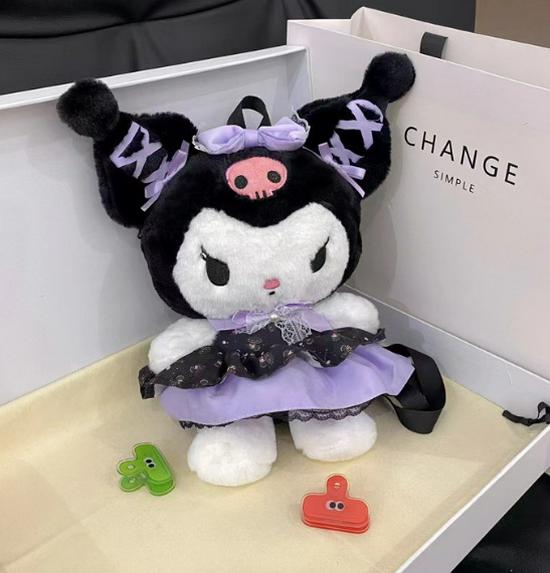 Kuromi Princess Dress for Girls - Autumn 2025 Lolita Birthday & Evening Performance Skirt