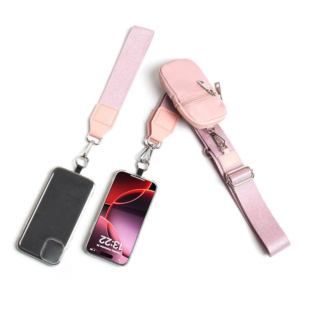 Multifunction Adjustable Phone Lanyard Crossbody Strap with Wallet Phone Crossbody Bag