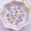 Colorful Dragonfly Resin Flatback Rhinestones for Nail Art and Crafts - 50 Pieces