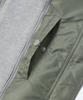 Ucla Unisex Detachable Hoodie Nylon Ma1 Jumper [Khaki] (Uc2Uj20)