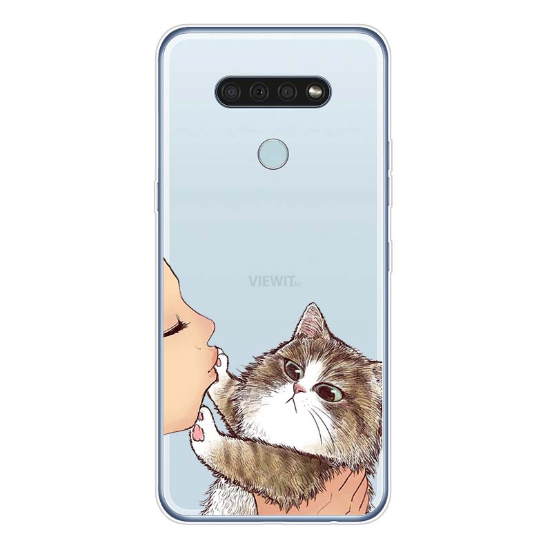 Cat Don't Kiss Me For LG K92 K52 K62 K22 K71 K61 K51S K41S G8 G8S G8X V35 V50 V40 V50S V60 Q60 Phone Case