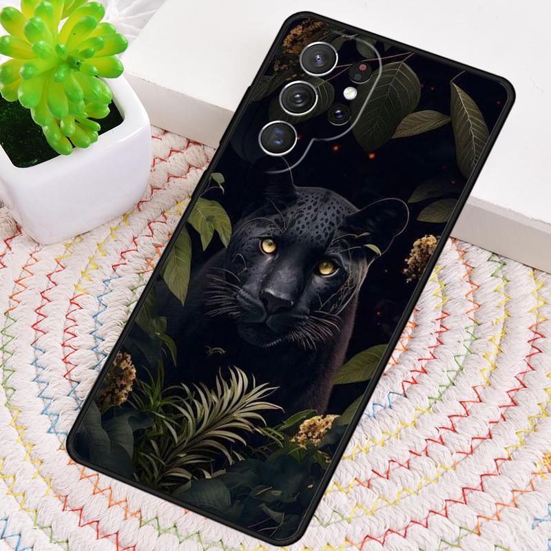 Cheetah Panther Phone Case for Samsung Galaxy note 10 pro S26 Ultra S23 S24 FE S25 S21 S22 PLUS shockproof Cove