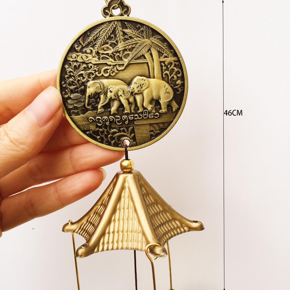 Creative Hanging Ornament Copper Bells Garden Yard Decoration Outdoor Wind Chimes