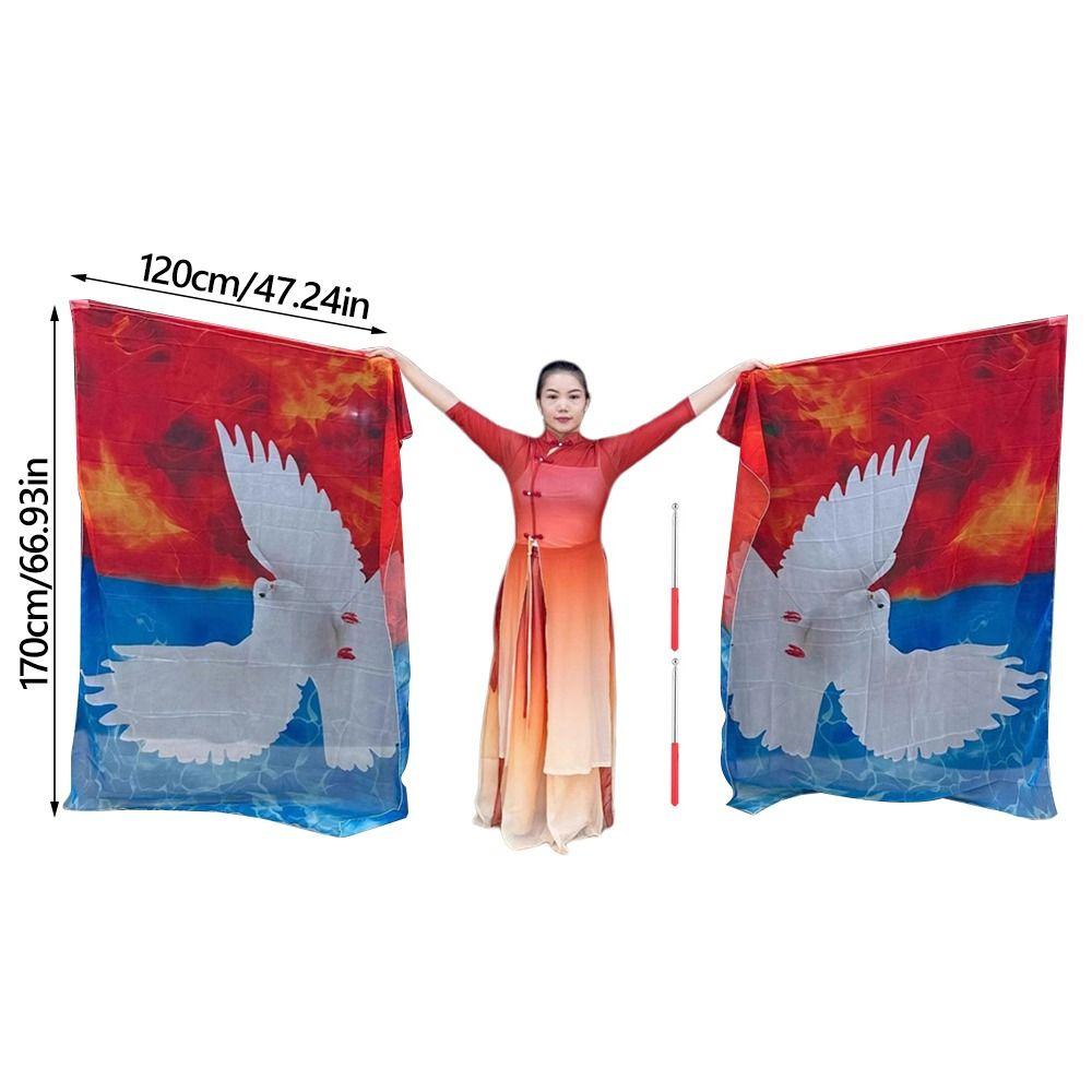 with Telescopic Sticks Belly Dance Accessories Props Scalable Rods Dance Props  Dance Performance