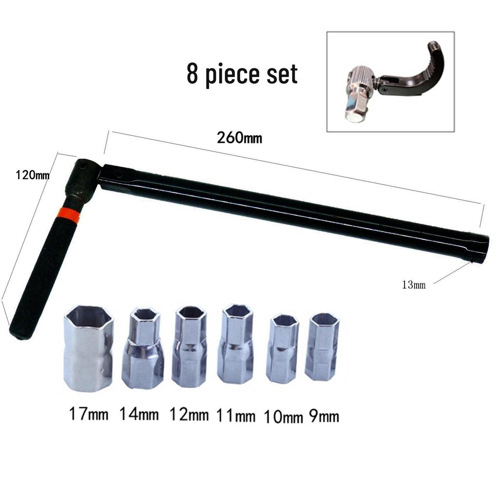 Basin Sink Bathroom Faucet Pipe Repair Socket Wrench Set 8-13mm