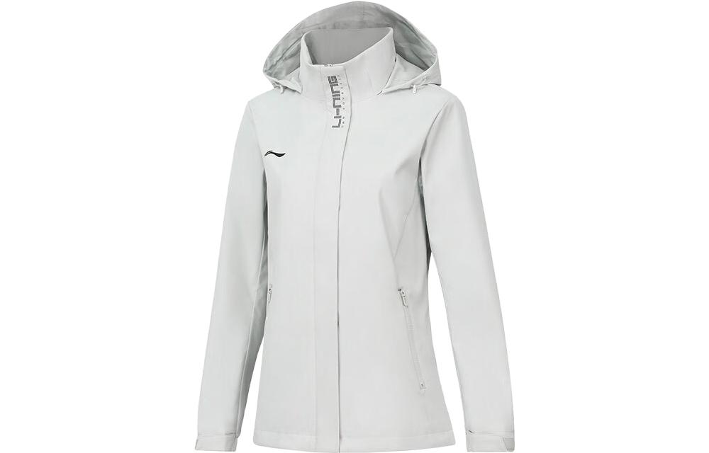 Li Ning Trench Coat Women s Stone Gray AFDT748-5 2XL
