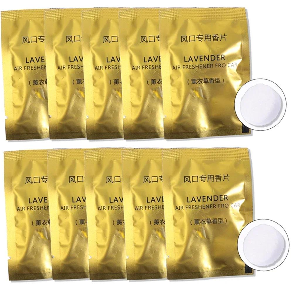 Fragrance Tablets for Car Air Outlet Universal Air Freshener Car Vents Aromatherapy Clip Perfume Diffuser Fragrance Supplement