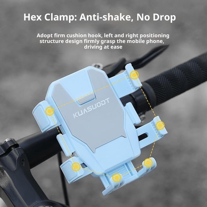 Bicycle Mobile Phone Holder Mountain Road Bike Riding Shock-proof and Shake-proof Fixed Navigation Special Handle Bracket Equipment