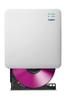 Logitec CD Drive, Smartphone CD Recording Drive, Wi-Fi Compatible, 2.4GHz, iOSAndroid Compatible, USB 3.0, White, LDR-SM2WURWH