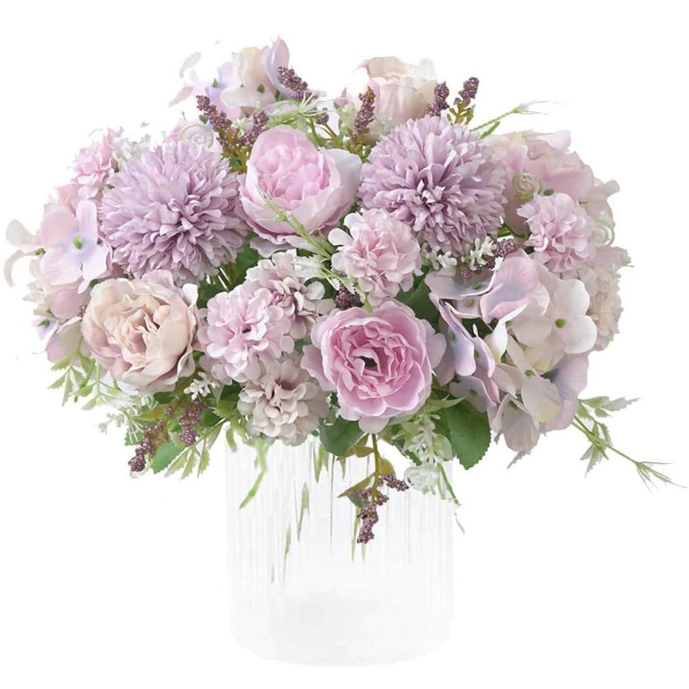 1PC Artificial Flowers Cheap Silk Hydrangea Christmas Decorations for Home Garden Party Wedding Bridal Accessories Fake Peony