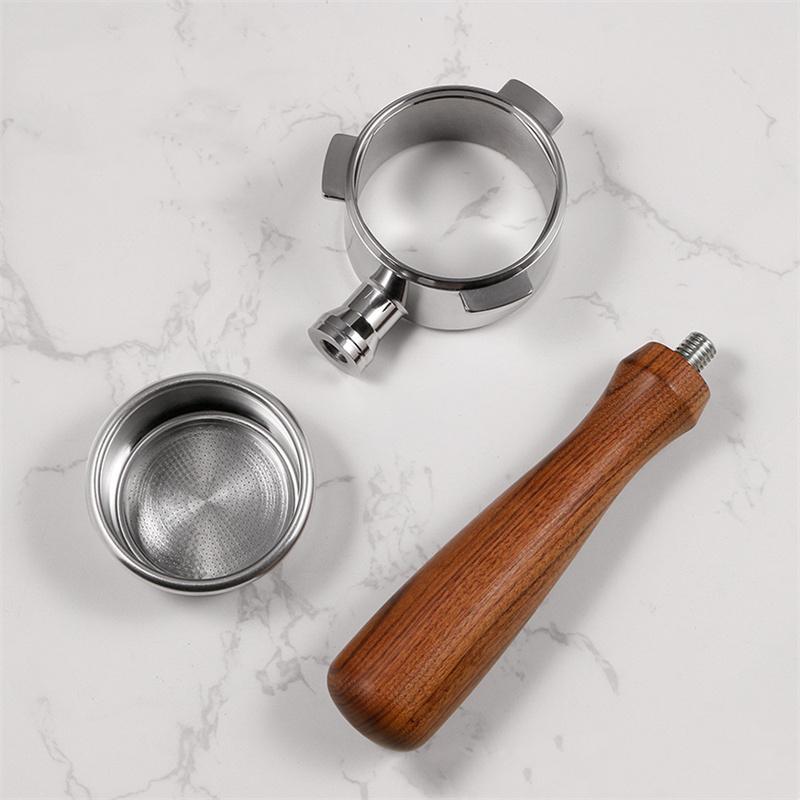 Für Delonghi EC685 EC680 Kaffee Siebträger 51MM Filterbodenloser Siebträger Nicht-druckbeaufschlagt/ Druckbeaufschlagt Kaffeezubehör