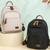 Elegante Twee-vaks Damesrugzak Praktisch voor Dagelijkse Woon-werkverkeer Stijlvol Lichtgewicht Meerdere Vakken Casual Mode Tas