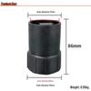 50mm Silicone Vacuum Cleaner Hose Connector & Nozzle Adapter