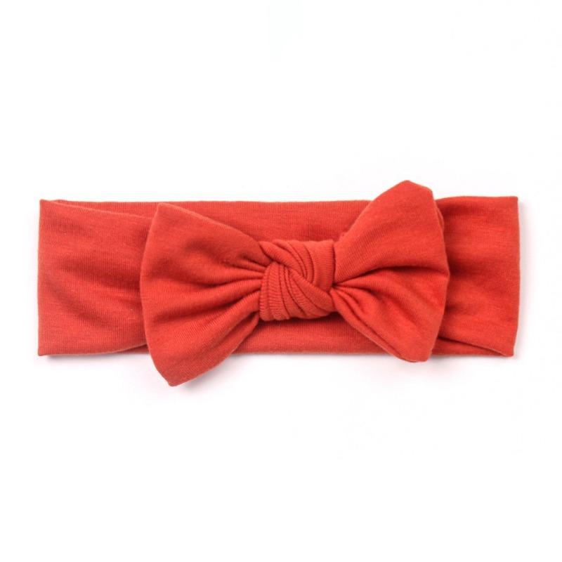 Baby headband, headband, children's plain bow, headscarf, hair accessories, baby knotted hairpin 14-color mixed package.