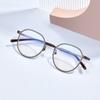 LOOKING4U NeoRetro B5153 C1 Black Blue Light Blocking Glasses