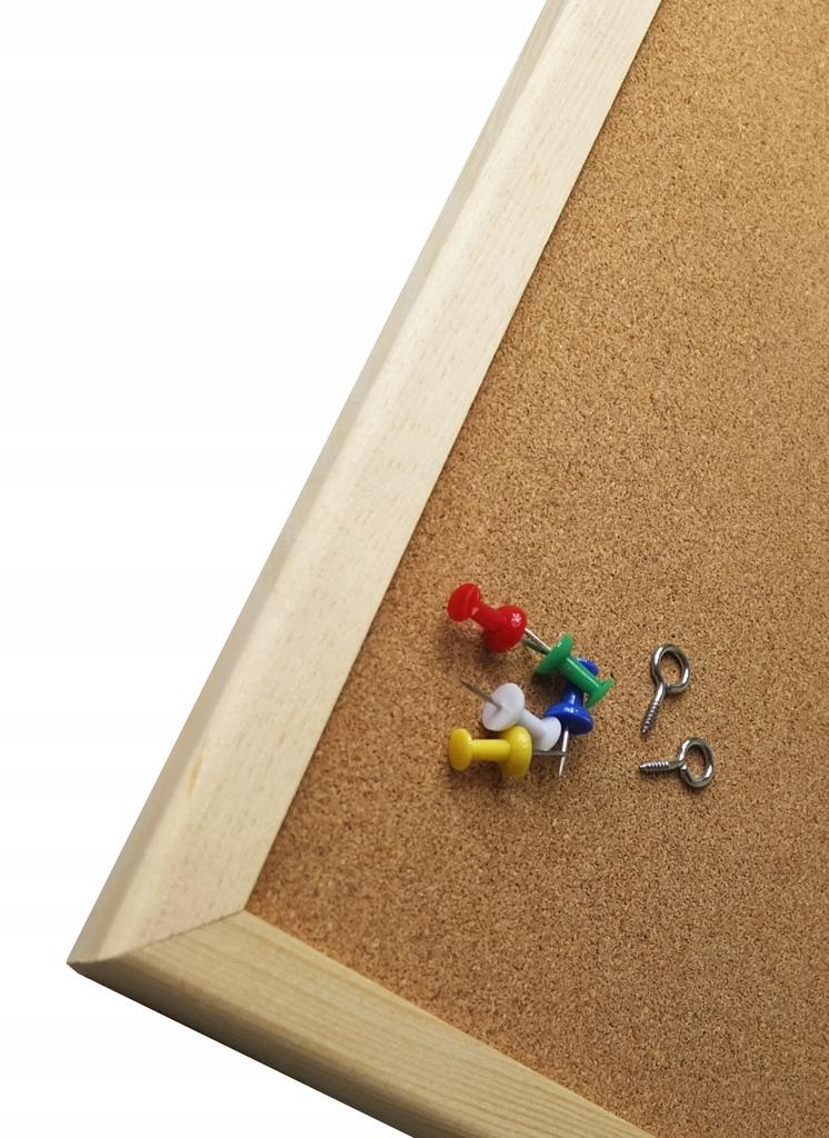 Tablica Korkowa Bez Ramy Drew. 60X40 Z Nadrukiem