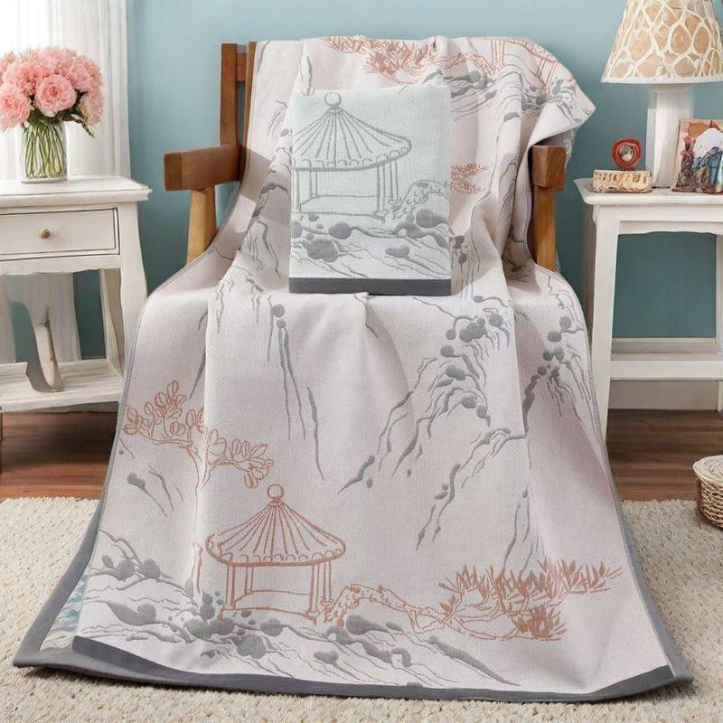 Bath Towel Cotton Extra Large Long Thick Quick Drying Towel Absorbent Soft Plush Towel Bathroom Towel Wrap Set