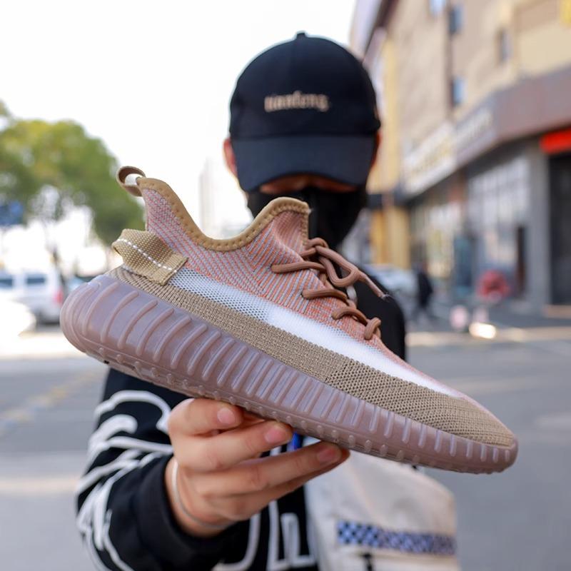 Dad shoes women 2025 summer new mesh breathable mesh shoes casual versatile soft sole couple sports coconut shoes men