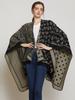 Szal Kobieta Imitacja Kaszmiru Zimowy Dwustronny Nadruk Poncho Kocyk Wrap Capa Para Mujer Femme Szale Pashima Echarpe