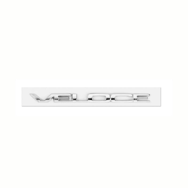 Car ABS Trunk Words Letters Logo Badge Emblem Decals Sticker For Alfa Romeo Giulia Stelvio Q2 Q4 Ti Veloce Auto Accessories