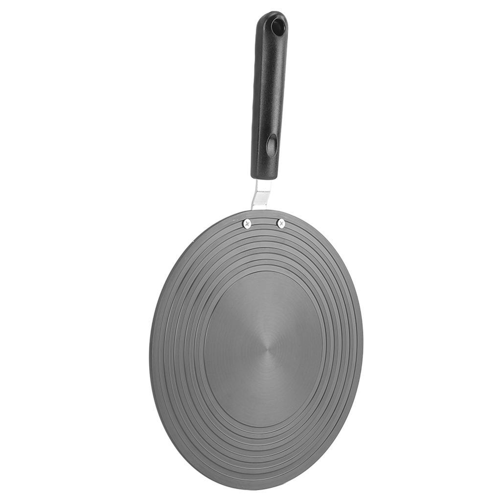 Hitzeverteiler Simmerplatte Verdickte 4mm Aluminiumlegierung Reduziert Flamme Herd Hitzeverteilplatte Küchenzubehör mit Griff