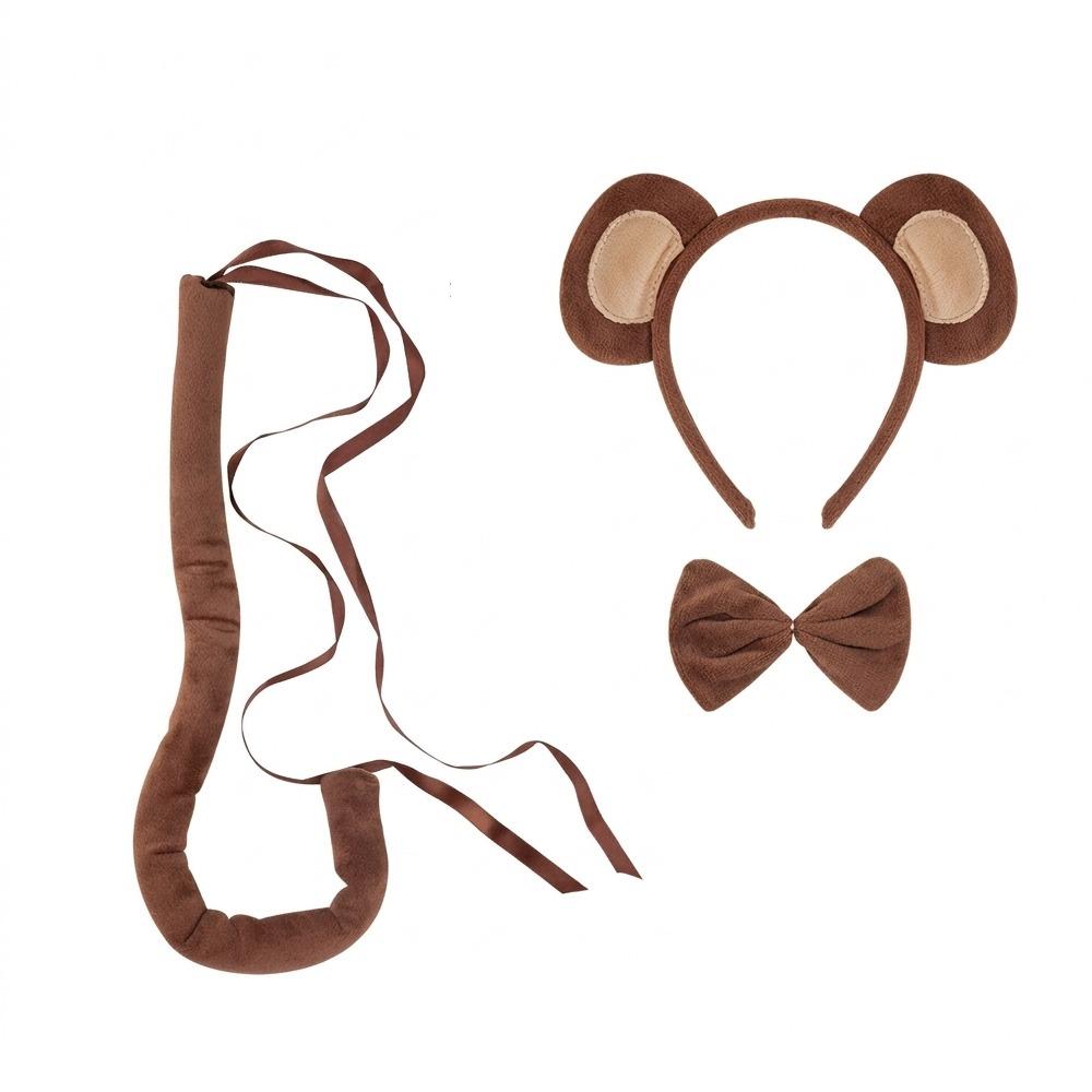 Unique Kids Monkey Headband Funny Animal Costume Props Halloween Headband  Cosplay Performance