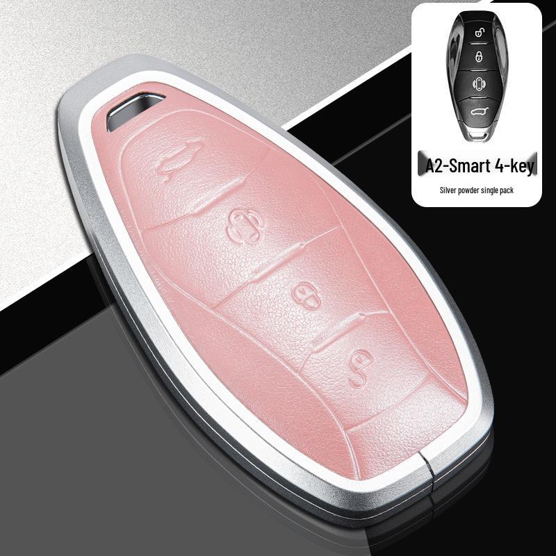 

2022 Hongqi H5 Key Case: Classic Car Protective Shell & Metal Buckle for 18-21 Models