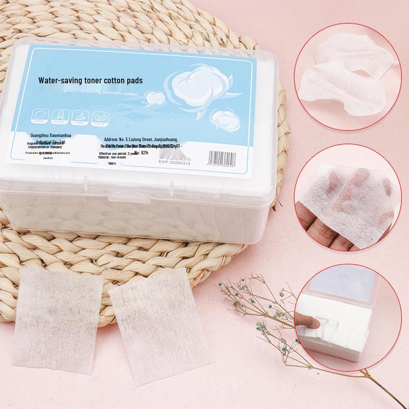 Eyelash Extension & Makeup Remover Cotton Pads - 1000 Pieces for Beauty, Tattoo, Nail Polish Cleaning & Degreasing
