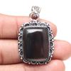 Pendant Flourite Gemstone Valentine'Day Ethnic Silver Jewelry 2.25"