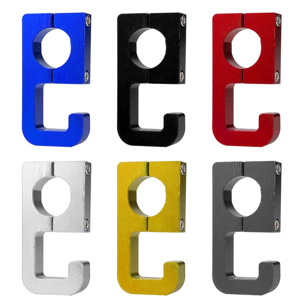 Motocyklový hák na helmu na zavazadla Hliníkový držák na motocyklový skútr Držák na tašku na háček Univerzální příslušenství k motocyklům