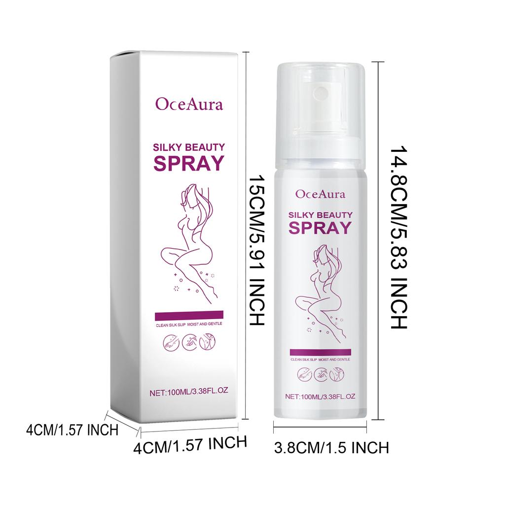 OceAura Body Hair Removal Spray Painless Hair Inhibitor Armpit Leg Hair Reduction Silky Smooth Skin Care Spray Hair Removal Foam