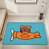 Cartoon Bunny Rabbit kawaii funny M-Miffy Home Bed Rug Kitchen Bath Floormat Hallway Balcony Carpet Entrance Doormat hogar Decor