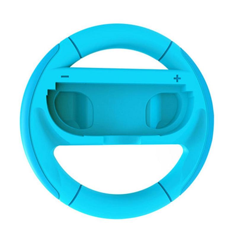 Racing Game Controller Steering Wheel For Nintendo Switch 2 Professional For Joy-Con Handles Blue