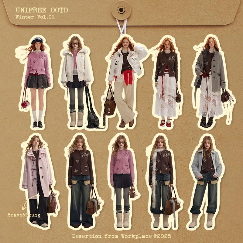 UNIFREE Women's Casual Knit Cardigan