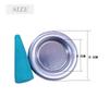 Wholesale 30/50 Pcs/lot Metal Incense Burner for 2cm Sandalwood Lavender Cone Censer Base Household Tower Tray