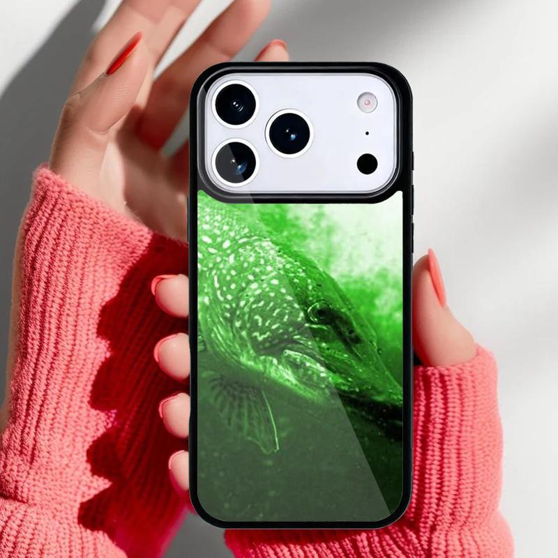 Northern Pike Phone Case for iPhone 17 Air 16e 15 14 13 Pro Max Back Cover for 12 11 Pro Coque