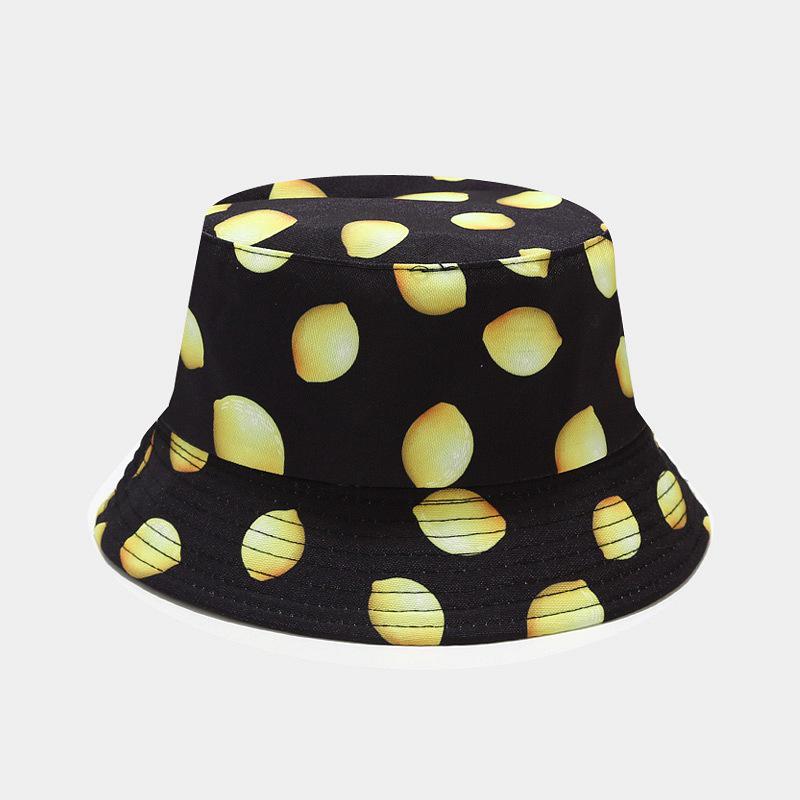 Unisex-Sonnenhut mit Fruchtmuster für Freizeitaktivitäten im Freien und Sommerreisen