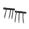 2Pcs Elastic Strap Shirt Holder Stays Non-Slip Locking Clips Leg Braces Loops  Business Accessory