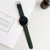 For Huawei Watch GT 5 41mm Watch Band 18mm Metal Buckle Litchi Texture Silicone Strap