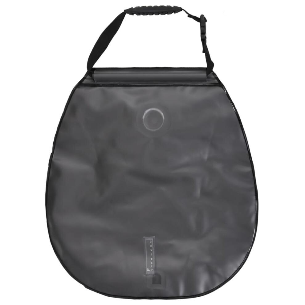 vidaXL Camping Shower Bag Solar Shower Bag Portable Shower Bag 20 L Blue PVC