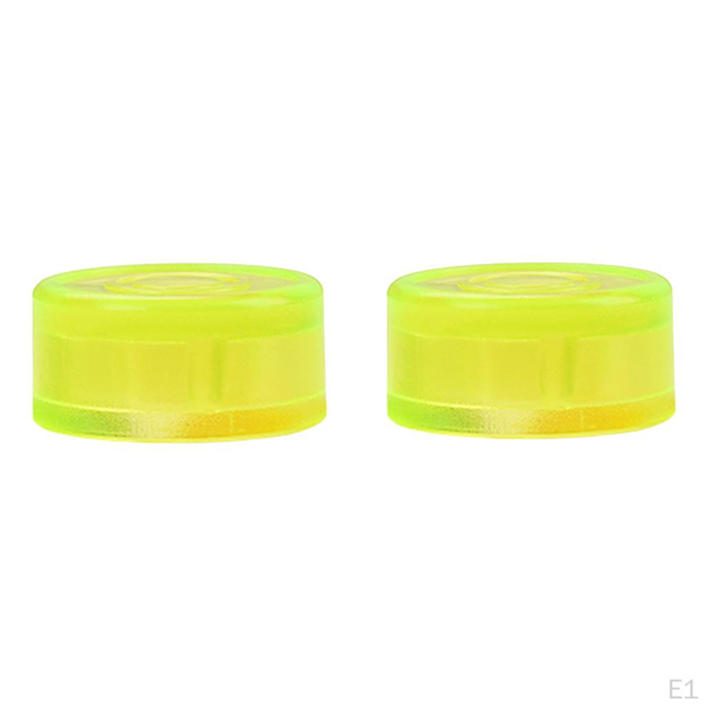 2 Pieces Footswitch Topper Guitar Effect Pedal Knob for Effects