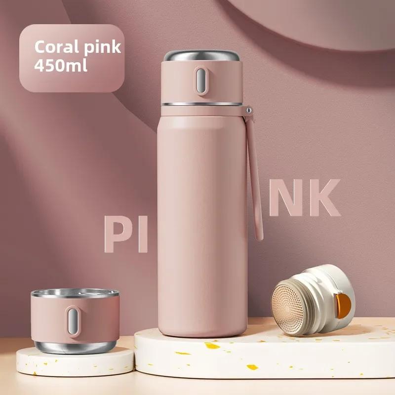 New Thermos Cup Girls High Appearance Level 316 Stainless Steel Water Cup Food Grade Children Students Special Cup for School