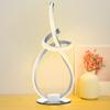 Neoglint Modern Spiral Table Lamp 3 Light Colors Night Light Ambient LED Nightstand Lamp Dimmable