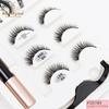 Abestyou Handmade Highest Quality Faux Mink Magnetic Eyelashes with 5 Magnets Light & Strong Magnetic Reusable