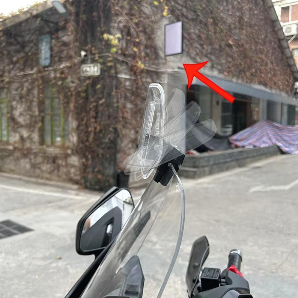 Clamp-On Extension Windscreen  For Honda Africa Twin XRV 650 XRV750T XRV650 CRF1000L XRV750