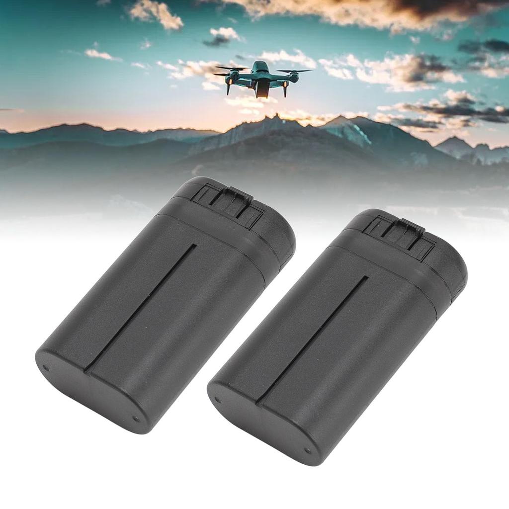 Intelligent Flight for Mini, 7.2V Replacement Spare, 2500mAh, 40 Minutes Flight Time, RC Drone, Multiple Safety Preventive Measures (2-Pack)