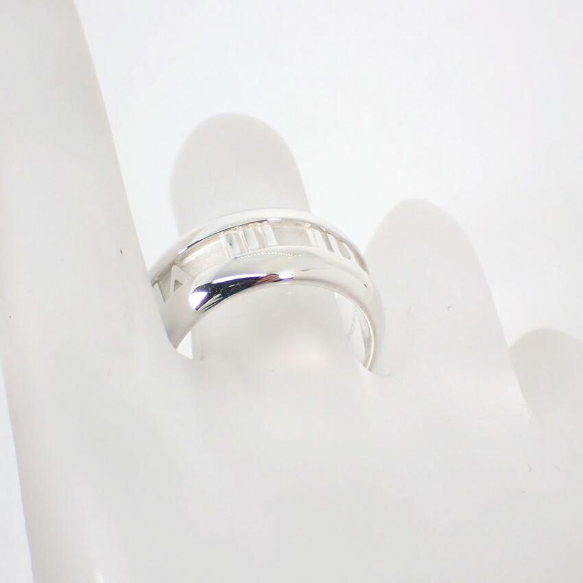 [Pre-owned] TIFFANY / Tiffany / 925 / Atlas Wide / Ring / Size 15 / j58-5